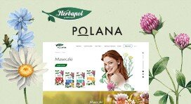 Agencja Interaktywna NumOrder odpowiada za kreację i produkcję strony wizerunkowej oraz sklepu internetowego Polana, nowej marki kosmetycznej Herbapolu Lublin.